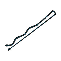 Hair pins icon. Hair salon supply utensil and barbershop theme. Isolated design. Vector illustration