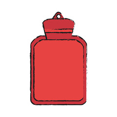 Water bag icon. Medical health care hospital and emergency theme. Isolated design. Vector illustration