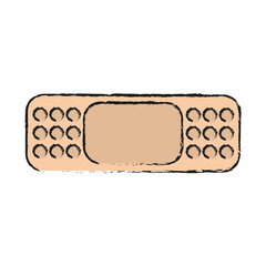 Bandage icon. Medical health care hospital and emergency theme. Isolated design. Vector illustration