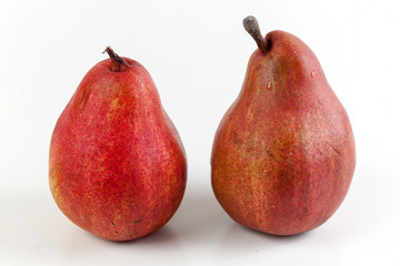 Ripe red pear