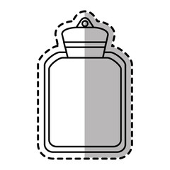 Water bag icon. Medical health care hospital and emergency theme. Isolated design. Vector illustration