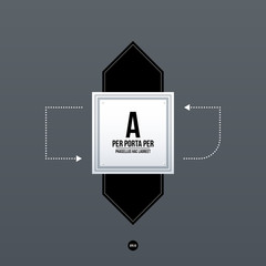 Futuristic corporate web design template. Useful for presentations or advertising.