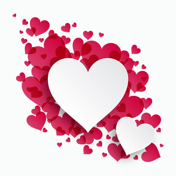Valentine_Heart Pattern #Vector Graphic 