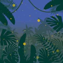 Jungle Flat Background17
