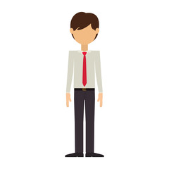 Man icon. Male avatar person people and human theme. Isolated design. Vector illustration