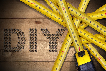 Diy Symbol and Tape Measures