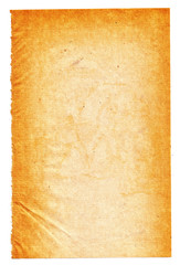 Aged paper. Vintage textured paper. Faded background paper. wallpaper.