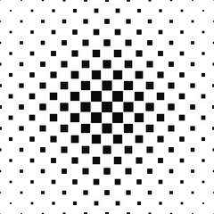 Fototapeta premium Black and white square pattern background