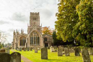 SS Peter and Paul parish church West Facade B Northleach England