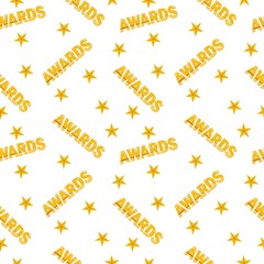 awards seamless pattern