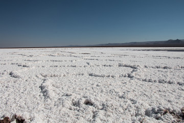 Fototapeta na wymiar Hidden lagoons of Baltinache, Atacama Desert, Chile