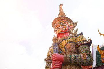 Demon Guardian in Wat Phra Kaew