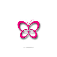 butterfly, logo, icon, symbol, beautiful