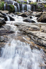 Fototapeta premium Mae Ya waterfall, Doi Inthanon national park, Chiang Mai Thailand