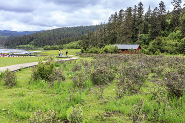 Naklejka premium Shangri-La Yunnan scenery