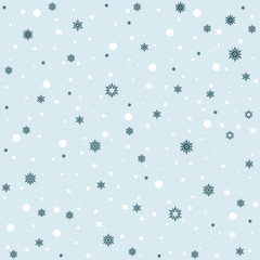 Fototapeta na wymiar Winter snowfall hand drawn spray texture. Snows pattern.