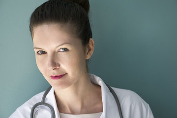 Doctor smiling confidently, portrait
