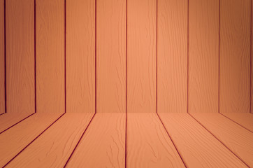 Wooden room texture background