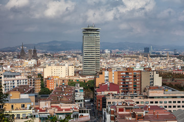 Obraz premium City of Barcelona Cityscape