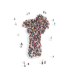 people group shape map Benin