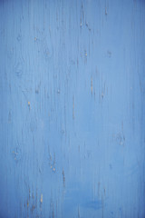 Fototapeta na wymiar A full page of blue painted wood background texture