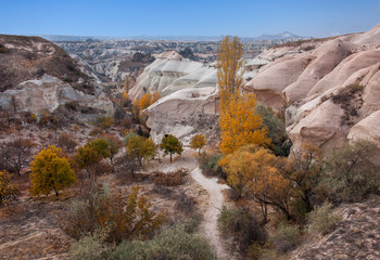Beautiful Sunset in Cappadocia, Turkey
