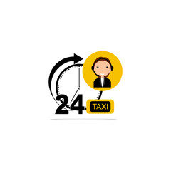 taxi call center 24 clock support