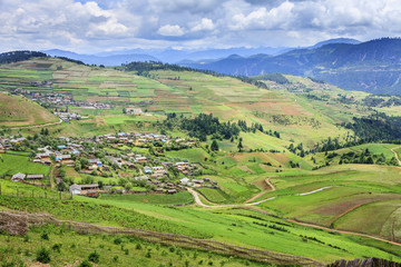 Obraz premium Sceneria Shangri-La Yunnan