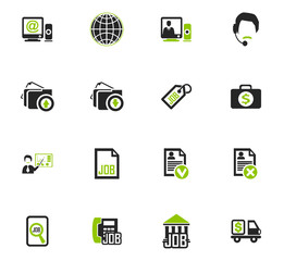 Job icons set