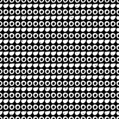 Hand-drawn geometric seamless pattern