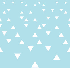 Abstract geometric blue graphic design triangles 3d perspective pattern