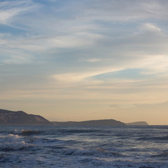 beautiful sea in the morning