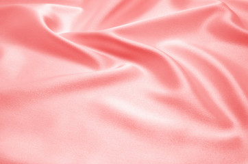 red satin fabric as background