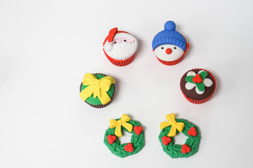 isolated symbol of Christmas festival on 25 December