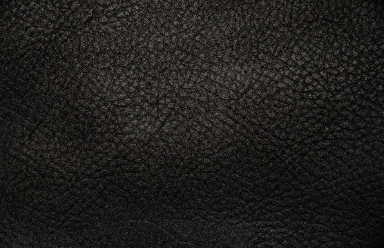 Black leather background