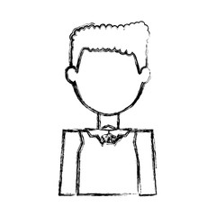 Fototapeta na wymiar Man icon. Male avatar person people and human theme. Isolated design. Vector illustration
