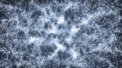 Abstract technology and science background futuristic network, plexus background.