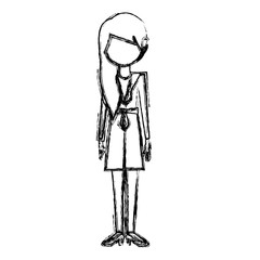 Woman icon. Girl female avatar person people and human theme. Isolated design. Vector illustration