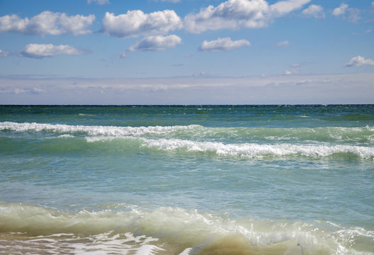 Fototapeta on the Black Sea beach