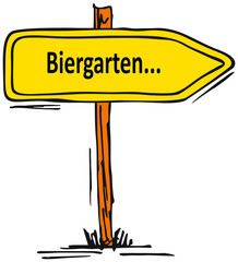Biergarten...