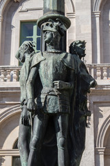 Le leggende dei pilastri di piazza università, Catania