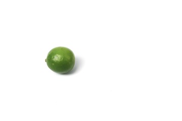 lemon on white background