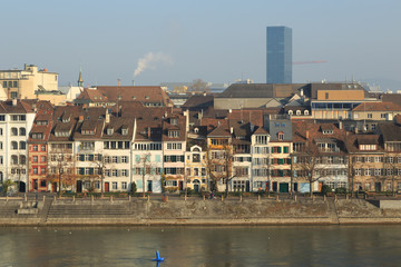 Naklejka premium Basel In Winter