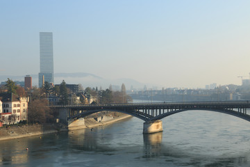 Fototapeta premium Basel In Winter
