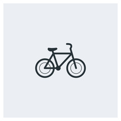 Bike icon, bicycle icon
