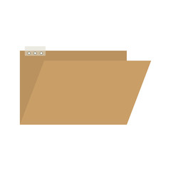 File icon. Folder document data archive and storage theme. Isolated design. Vector illustration