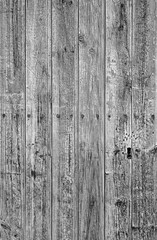 Dark wooden door