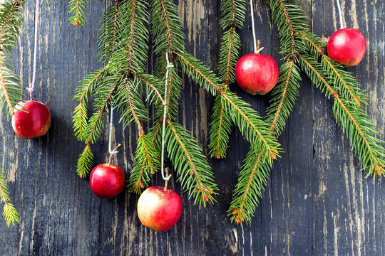 Christmas Decorations. Christmas apple