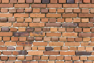 Background of old brick wall pattern texture.