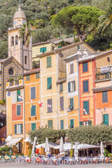 Fototapeta na wymiar Portofino, village touristique de Ligurie, Italie 